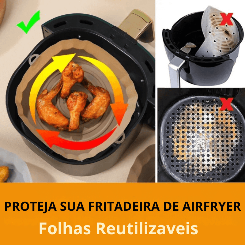 Assadeiras Cesto Reutilizável