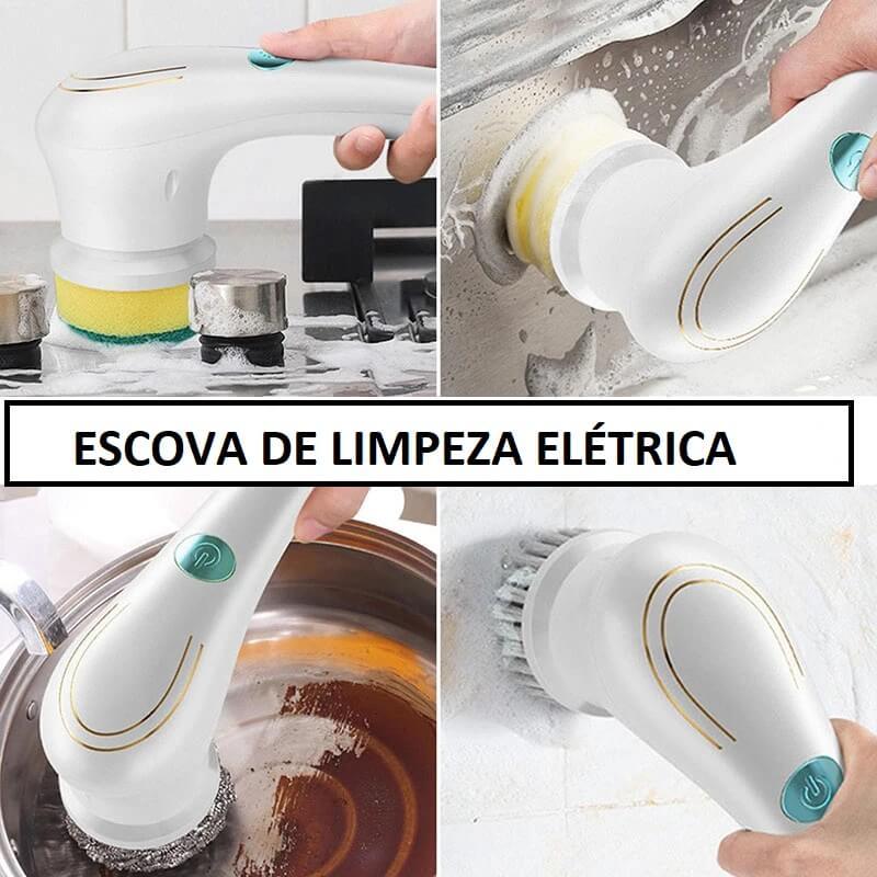 Escova de limpeza elétrica, Facilite sua limpeza . - Dutra Stores