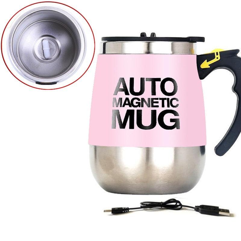 Caneca magnética de auto agitação de aço inoxidável - Dutra Stores