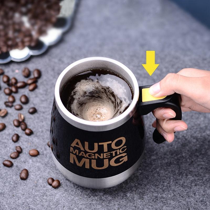 Caneca magnética de auto agitação de aço inoxidável - Dutra Stores